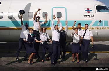 ALM Antillean Airlines - ALM Crew Members
