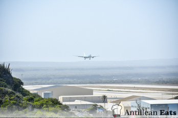 KLM Airbus A330 - approaching Curacao Airport