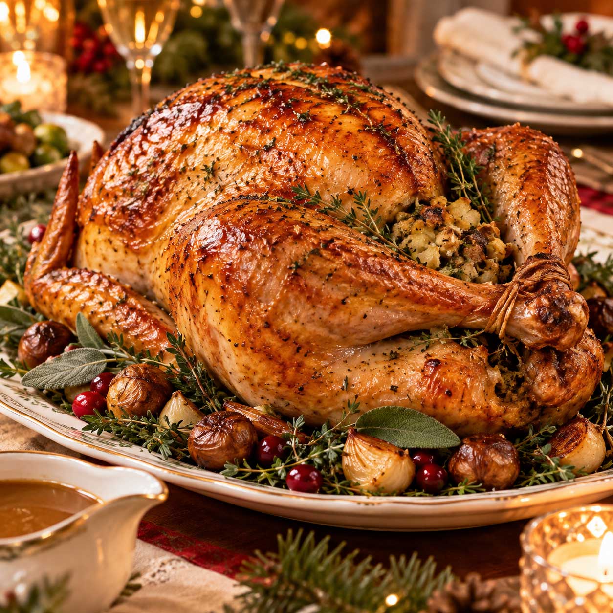 Pavo Relleno Festivo